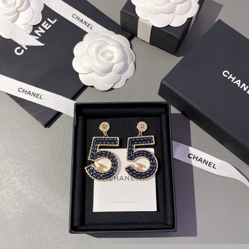 Ch*el earrings